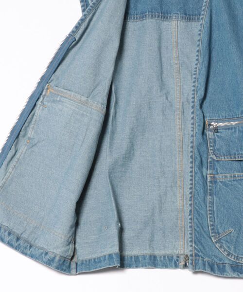 セール】8 pockets BUDDY DENIM VEST / 8ポケットバディデニムベスト
