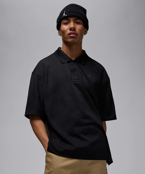 BROOKLYN RL ATHLETIC CLUB ポロシャツ ブラック ジョーダン ブルックリン メンズポロ / Jordan Brooklyn Men's