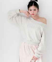 OLIVE des OLIVE | オフショルスウェット(スウェット)