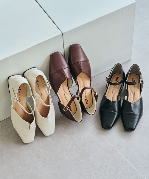 WA ORiental TRaffic（ダブルエーオリエンタルトラフィック）の「スリットセパレート パンプス /52310（パンプス・レディース・ブラック/ベージュ/レッド・LL/S/M/L/SS/3L）」の22枚目の写真