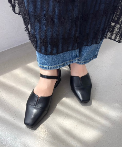 WA ORiental TRaffic（ダブルエーオリエンタルトラフィック）の「スリットセパレート パンプス /52310（パンプス・レディース・ブラック/ベージュ/レッド・LL/S/M/L/SS/3L）」の12枚目の写真