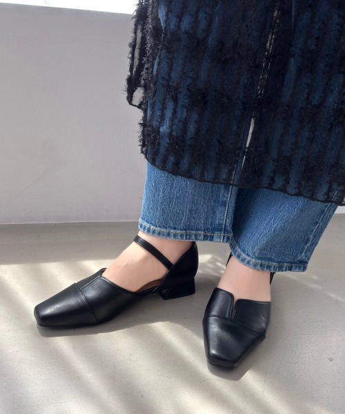 WA ORiental TRaffic（ダブルエーオリエンタルトラフィック）の「スリットセパレート パンプス /52310（パンプス・レディース・ブラック/ベージュ/レッド・LL/S/M/L/SS/3L）」の13枚目の写真