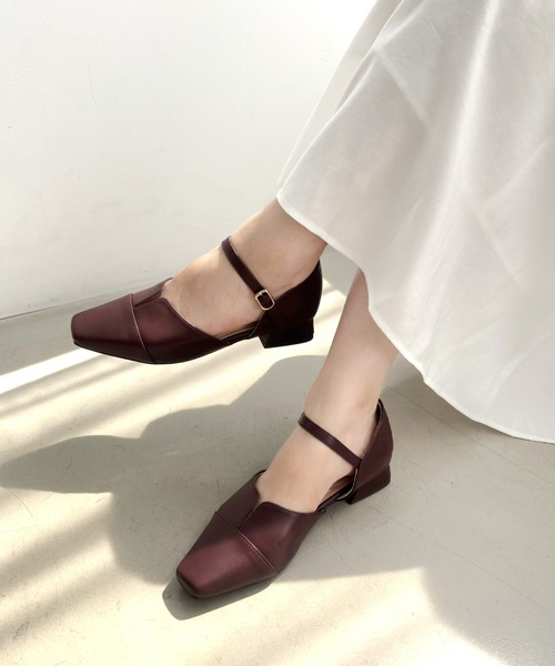 WA ORiental TRaffic（ダブルエーオリエンタルトラフィック）の「スリットセパレート パンプス /52310（パンプス・レディース・ブラック/ベージュ/レッド・LL/S/M/L/SS/3L）」の18枚目の写真