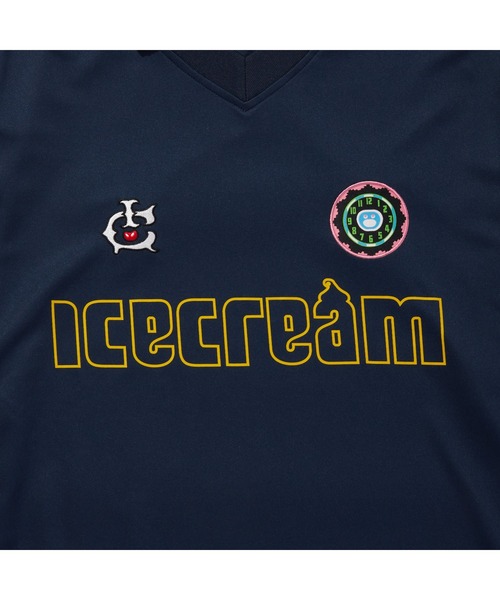 ICECREAM（アイスクリーム）の「FOOTBALL LS SHIRT（Tシャツ/カットソー・メンズ・ホワイト/ネイビー/レッド・SMALL/MEDIUM/LARGE/X-LARGE）」の15枚目の写真