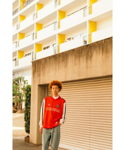 ICECREAM（アイスクリーム）の「FOOTBALL LS SHIRT（Tシャツ/カットソー・メンズ・ホワイト/ネイビー/レッド・SMALL/MEDIUM/LARGE/X-LARGE）」の11枚目の写真
