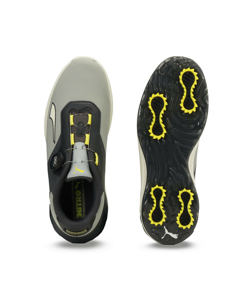 PUMA - 新品■19,250円【プーマ　PUMA】ゴルフ　スパイク　シューズ　26.5 PUMA 192226 プーマゴルフ フュージョン ディスク スパイク