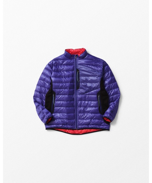 WHIZLIMITED(ウィズリミテッド)の「DOWN SWEATER / NANGA x WHIZLIMITED(ダウンジャケット/コート・メンズ・ブルー/ブラック・LARGE/MEDIUM)」の3枚目の写真