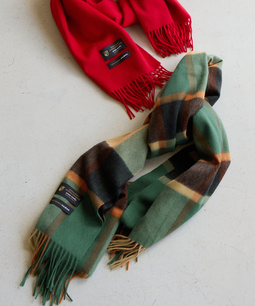 JOURNAL STANDARD（ジャーナルスタンダード）の「《追加》Cashmere ストール（ストール/ショール・レディース・ブルー/チャコールグレー/レッド系その他/レッド/グリーン系その他/サックスブルー/ブラック・FREE）」の16枚目の写真