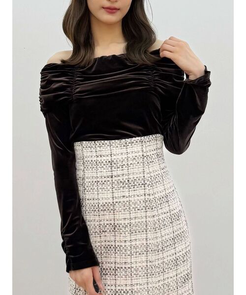 mercuro(マーキュロ),OTHER,CD フロントZIPマーメイドスカート（スカート）｜MERCURYDUO