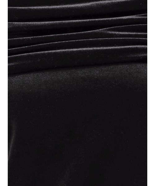 MERCURYDUO（マーキュリーデュオ）の「シャーリングベロアカットソー（Tシャツ/カットソー・レディース・ブラック/イエロー/ピンク/ブラウン・FREE）」の8枚目の写真