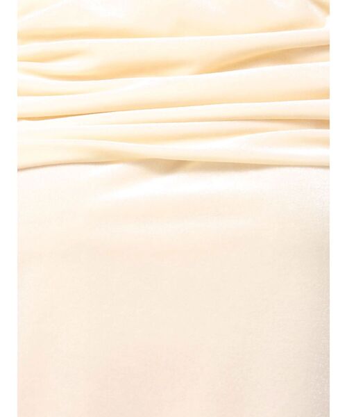 MERCURYDUO（マーキュリーデュオ）の「シャーリングベロアカットソー（Tシャツ/カットソー・レディース・ブラック/イエロー/ピンク/ブラウン・FREE）」の9枚目の写真