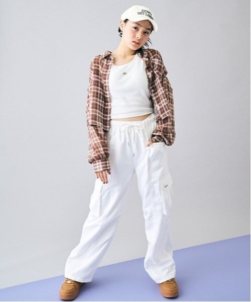 LOVETOXIC(ラブトキシック)の「インナーつきシアーチェックシャツ(シャツ/ブラウス・キッズ・ブラウン/ピンク/ブラック・L:160cm/S:140cm/130cm/M:150cm)」の7枚目の写真