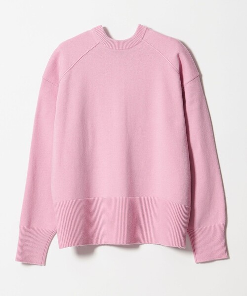 EMMEL REFINES（エメルリファインズ）の「＜EMMEL REFINES＞EM HW ルーズ 2WAY ニット プルオーバー＆カーディガン（カーディガン/ボレロ・レディース・ピンク/ケリーグリーン/ダークグレー/ライトブルー・FREE）」の14枚目の写真