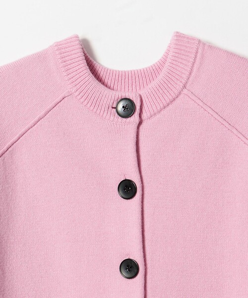 EMMEL REFINES（エメルリファインズ）の「＜EMMEL REFINES＞EM HW ルーズ 2WAY ニット プルオーバー＆カーディガン（カーディガン/ボレロ・レディース・ピンク/ケリーグリーン/ダークグレー/ライトブルー・FREE）」の13枚目の写真