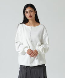 AULA AILA | AULA AILA/アウラアイラ/別注ステッチデザインプルオーバー(Tシャツ/カットソー)