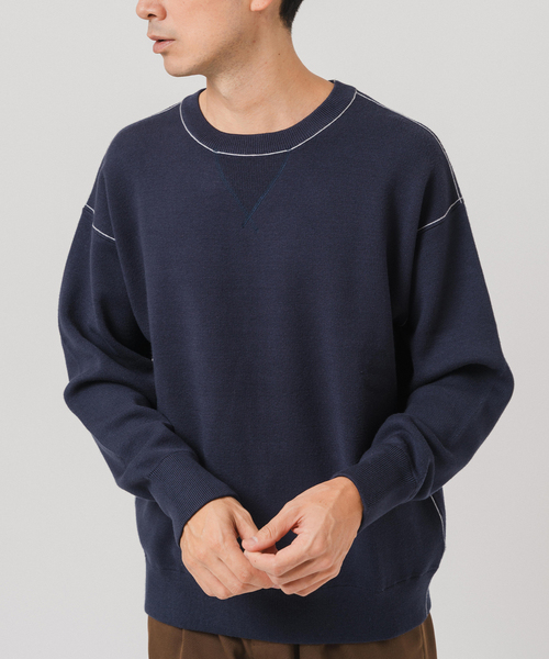 スウェットライクニット（ニット/セーター）｜EDIFICE（エディフィス