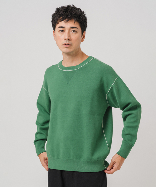 セール】スウェットライクニット（ニット/セーター）｜EDIFICE