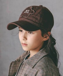 nexchic（ネクシック）の「ロゴ刺しゅうキャップ（キャップ）」