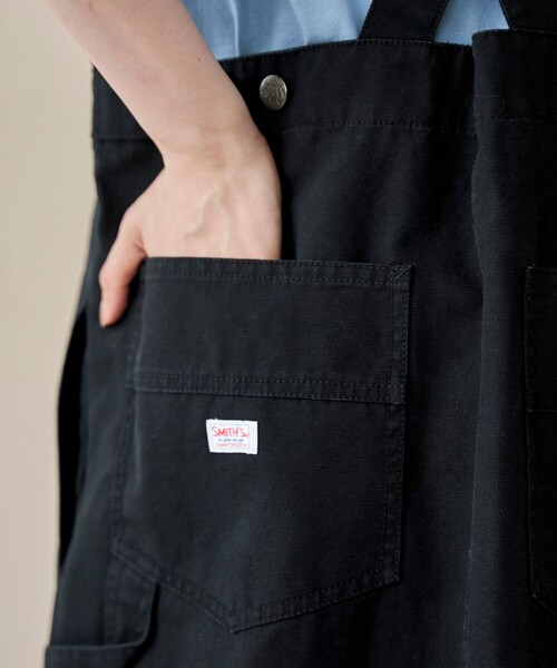 coen（コーエン）の「【SMITH’S（スミス）別注】 ジャンスカ（ワンピース・レディース・ブラック/ベージュ・L/M）」の20枚目の写真