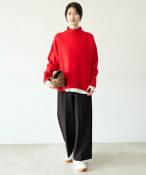 UNFILO（アンフィーロ）の「サテン レイヤードブラウス（シャツ/ブラウス・レディース・ホワイト系/アイボリー系/グレー系/スカイブルー系・MEDIUM/LARGE/SMALL）」の15枚目の写真