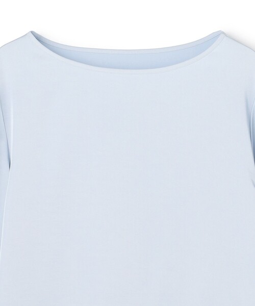 UNFILO（アンフィーロ）の「サテン レイヤードブラウス（シャツ/ブラウス・レディース・ホワイト系/アイボリー系/グレー系/スカイブルー系・MEDIUM/LARGE/SMALL）」の8枚目の写真