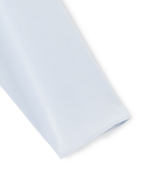 UNFILO（アンフィーロ）の「サテン レイヤードブラウス（シャツ/ブラウス・レディース・ホワイト系/アイボリー系/グレー系/スカイブルー系・MEDIUM/LARGE/SMALL）」の7枚目の写真