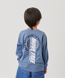 GLAZOS（グラソス）の「【SKIT0LY】【プチプラ】バックサークルロゴ長袖Tシャツ（Tシャツ/カットソー）」