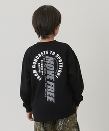 GLAZOS（グラソス）の「【SKIT0LY】【プチプラ】バックサークルロゴ長袖Tシャツ（Tシャツ/カットソー）」