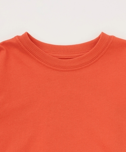 GLAZOS（グラソス）の「【SKIT0LY】【プチプラ】バックサークルロゴ長袖Tシャツ（Tシャツ/カットソー・キッズ・イエロー/ネイビー/ブラック/ブルー/オレンジ/ホワイト/グリーン/ブラウン・140cm/100cm/120cm/110cm/130cm）」の10枚目の写真