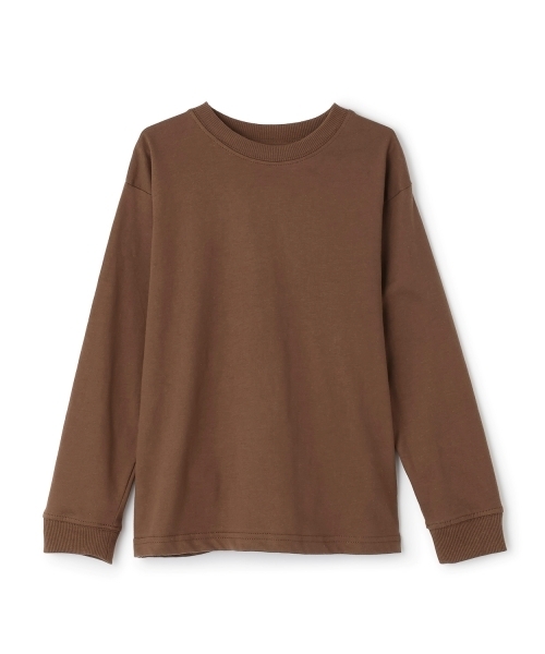 GLAZOS（グラソス）の「【SKIT0LY】【プチプラ】バックサークルロゴ長袖Tシャツ（Tシャツ/カットソー・キッズ・イエロー/ネイビー/ブラック/ブルー/オレンジ/ホワイト/グリーン/ブラウン・140cm/100cm/120cm/110cm/130cm）」の13枚目の写真