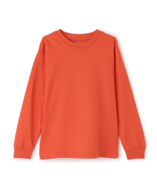 GLAZOS（グラソス）の「【SKIT0LY】【プチプラ】バックサークルロゴ長袖Tシャツ（Tシャツ/カットソー・キッズ・イエロー/ネイビー/ブラック/ブルー/オレンジ/ホワイト/グリーン/ブラウン・140cm/100cm/120cm/110cm/130cm）」の19枚目の写真