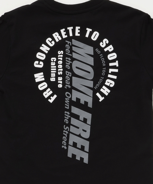 GLAZOS（グラソス）の「【SKIT0LY】【プチプラ】バックサークルロゴ長袖Tシャツ（Tシャツ/カットソー・キッズ・イエロー/ネイビー/ブラック/ブルー/オレンジ/ホワイト/グリーン/ブラウン・140cm/100cm/120cm/110cm/130cm）」の12枚目の写真