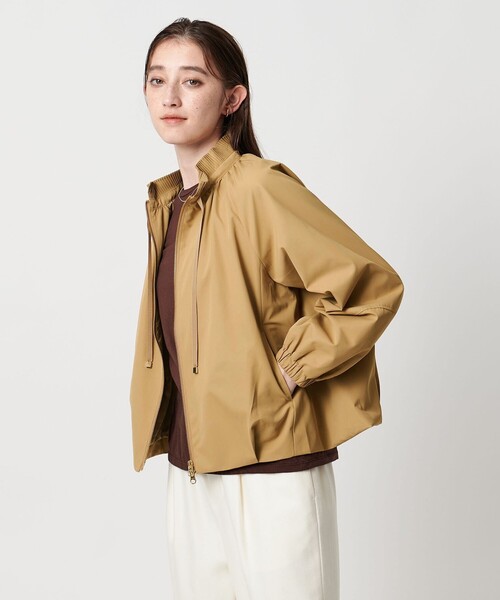 別注】＜Marilyn Moon＞プリーツ ネック ブルゾン（ブルゾン