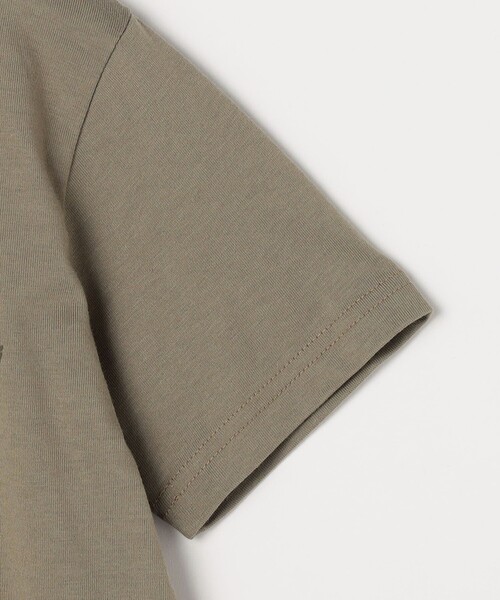 Gramicci（グラミチ）の「GRAMiCCi: ワンポイント ロゴ Tシャツ (140~150cm)<KIDS>（Tシャツ/カットソー・キッズ・ブラック/カーキ/ホワイト・150/140）」の6枚目の写真