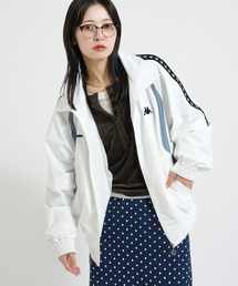 Perushu（ペルーシュ）の「Perushu × Kappa コラボスタンドネックブルゾン（ジャージ）」