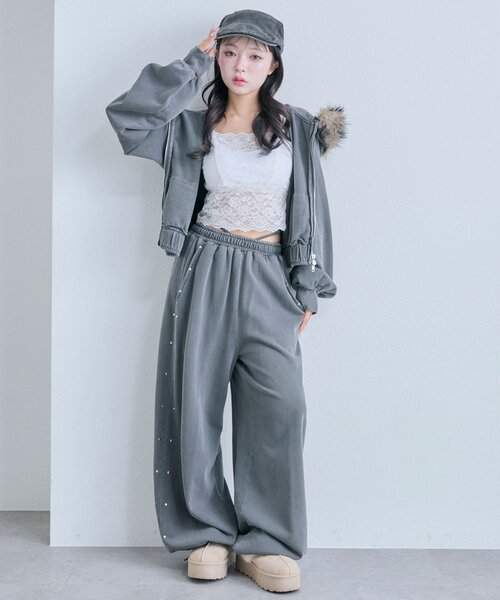 OLIVE des OLIVE（オリーブデオリーブ）の「ピグメントファー付き