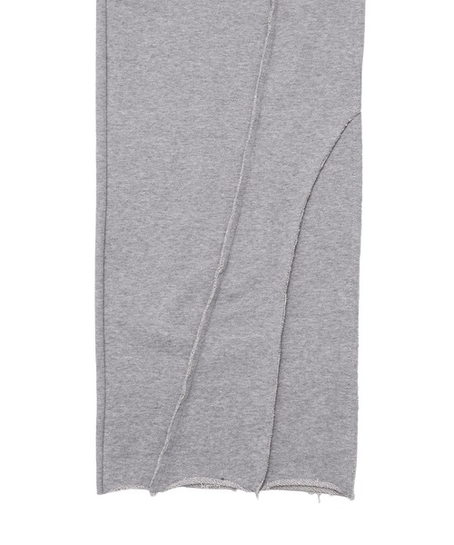 PUNYUS（プニュズ）の「カットオフスウェットパンツ（スウェットパンツ・レディース・杢グレー/ブラック・1/2/3/4）」の22枚目の写真