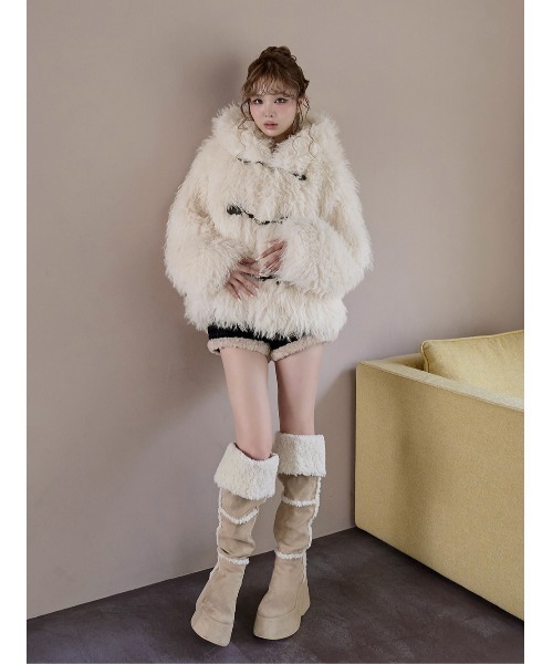 モンスターボリュームファーコート（その他アウター）｜Darich