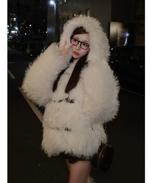 モンスターボリュームファーコート（その他アウター）｜Darich