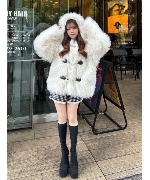 モンスターボリュームファーコート（その他アウター）｜Darich