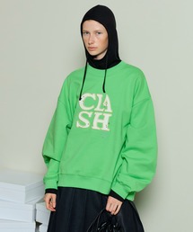 MAISON SPECIAL | CLASH Logo Stud Sweatshirt / CLASHロゴスタッズスウェット(スウェット)