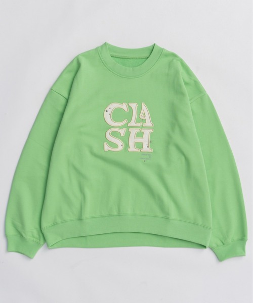 CLASH Logo Stud Sweatshirt / CLASHロゴスタッズスウェット