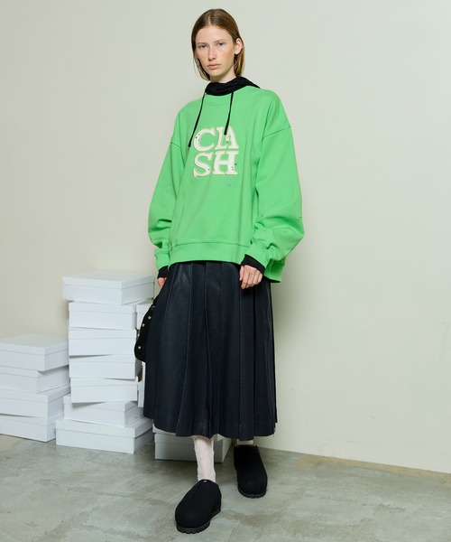 CLASH Logo Stud Sweatshirt / CLASHロゴスタッズスウェット