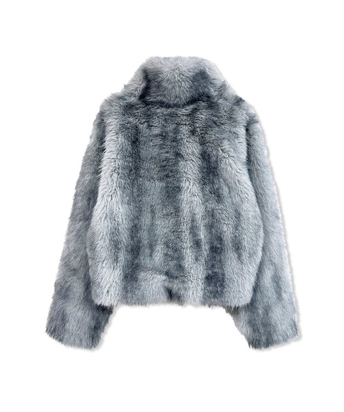 ANDGEEBEE(アンジービー)の「ベルトエコファーコート(その他アウター・レディース・ブラウン/グレー・FREE)」の21枚目の写真