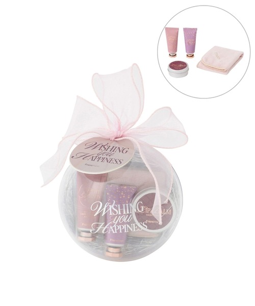 プチミニョン タオルギフトセット ピンク 4個セット 女性 贈り物