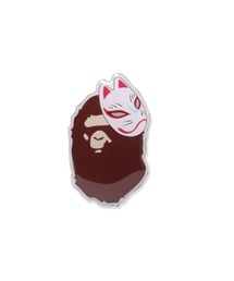 A BATHING APE(AxCVOGCv)JAPANESE FOX MASK PINS(obW)