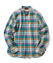 BEAMS PLUS | BEAMS PLUS / マドラス バンドカラー プルオーバー シャツ(シャツ/ブラウス)