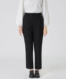 プレーンウォッシャブルテーパードパンツ