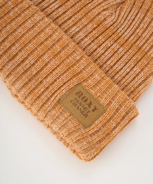 ROXY(ロキシー)の「FINE BEANIE/ロキシーニットキャップ・ビーニー(ニットキャップ/ビーニー・レディース・ブラック/オレンジ/ナチュラル・FREE)」の5枚目の写真