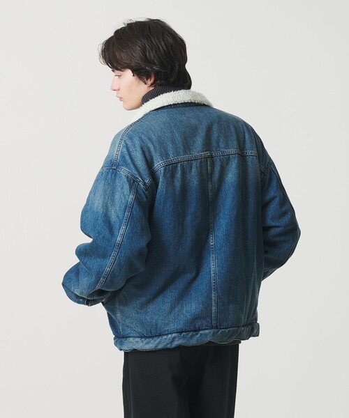 セール】ボア デニム ジャケット（ブルゾン）｜MONKEY TIME（モンキー